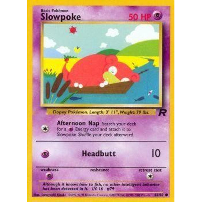 Slowpoke (67/82) [Team Rocket]