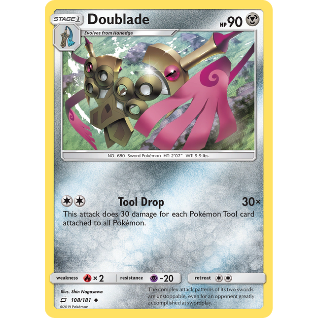 Doublade (108/181) [Sun & Moon: Team Up]