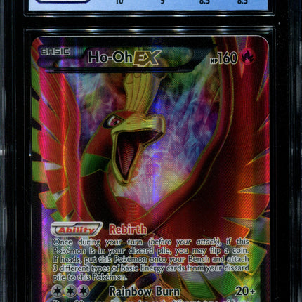Ho-oh EX - 119/124 - CGC 8.5 NM/Mint+ - Dragons Exalted - 02004