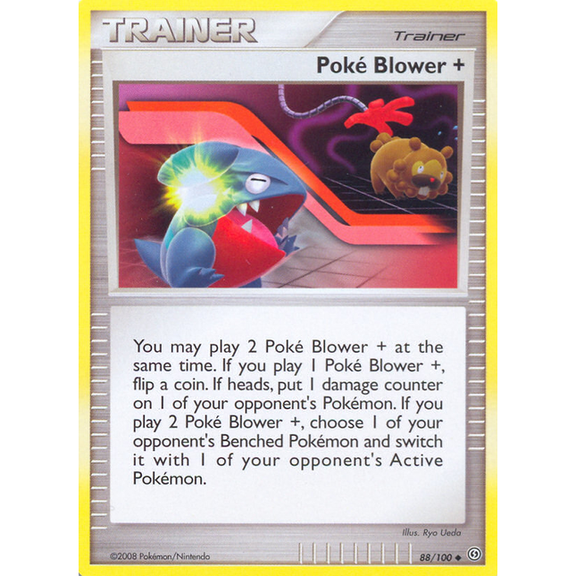 Poke Blower + (88/100) [Diamond & Pearl: Stormfront]