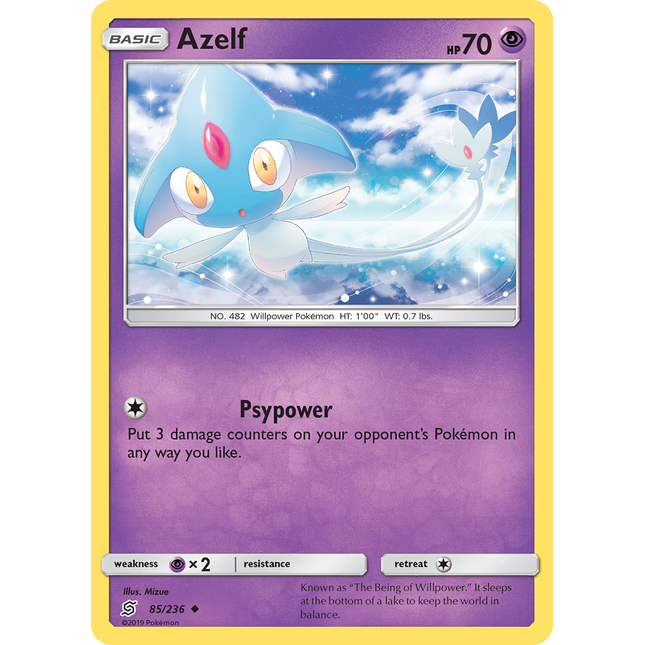 Azelf (85/236) [Sun & Moon: Unified Minds]