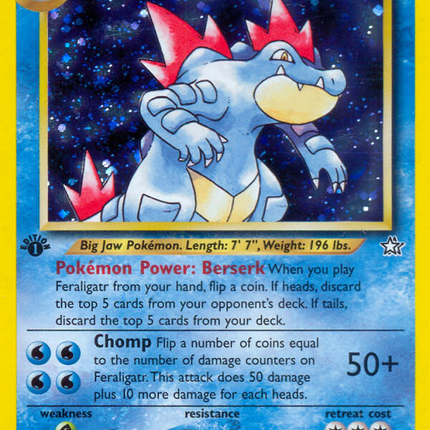 Feraligatr (4/111) [Neo Genesis 1st Edition]
