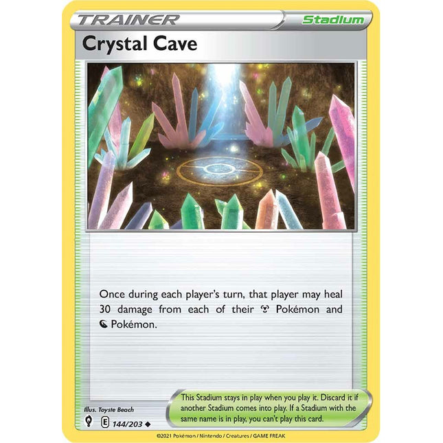 Crystal Cave (144/203) [Sword & Shield: Evolving Skies]