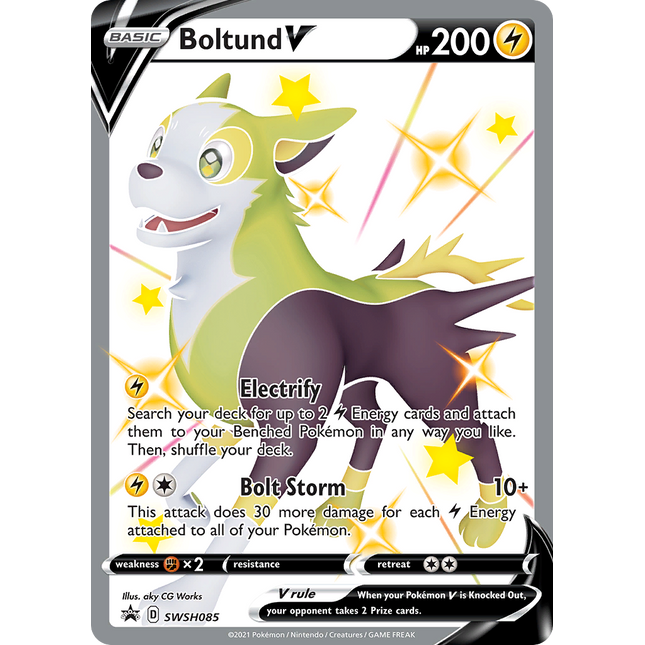 Boltund V (SWSH085) [Sword & Shield: Black Star Promos]
