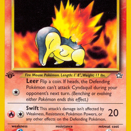Cyndaquil (56/111) [Neo Genesis 1st Edition]