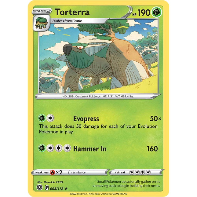 Torterra (008/172) [Sword & Shield: Brilliant Stars]