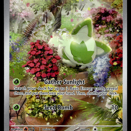 Sprigatito - 196/193 - NM - Art Rare - Paldea Evolved - Pokemon - A8-47
