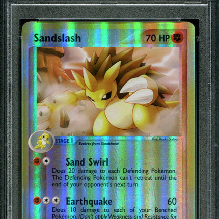 Sandslash - 21/100 - PSA 7 - Reverse Holo - Sandstorm - Pokemon - 80813