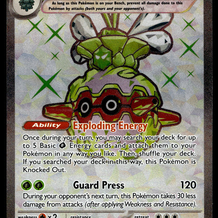 Forretress ex - 230/193 - NM - Full Art - Paldea Evolved - Pokemon - A8-38