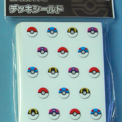 Variety Poke Ball Sleeves - Set of 64 Sleeves - Japanese - Pokemon Center