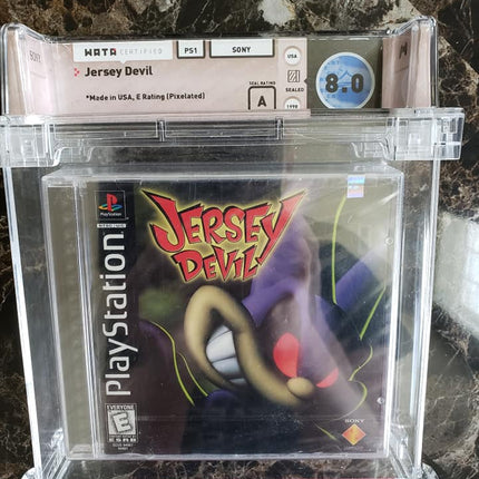 Jersey Devil - Playstation - WATA 8.0 - A Seal - Sealed - Brand New - Sony