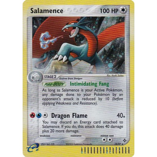 Salamence (19/97) (League Promo 2004) [League & Championship Cards]
