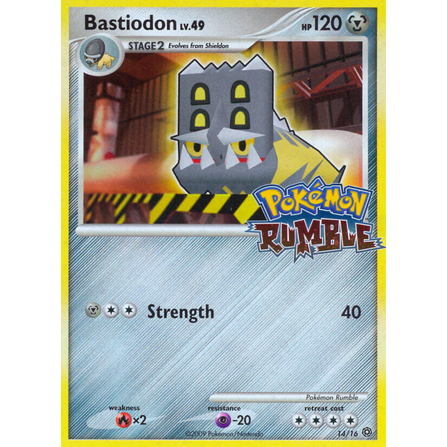 Bastiodon (14/16) [Pokémon Rumble]