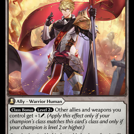 Banner Knight - DOA 1st EN-071 - Common - Near Mint - Foil - Grand Archive TCG