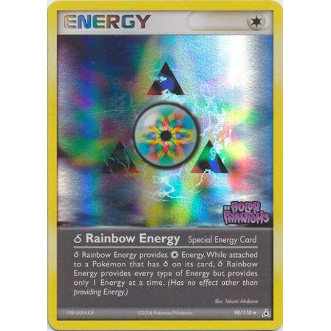 Rainbow Energy (98/110) (Delta Species) (Stamped) [EX: Holon Phantoms]