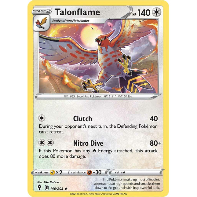 Talonflame (140/203) [Sword & Shield: Evolving Skies]