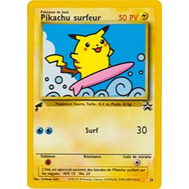 Pikachu (28) (Surfing) [Pikachu World Collection Promos]