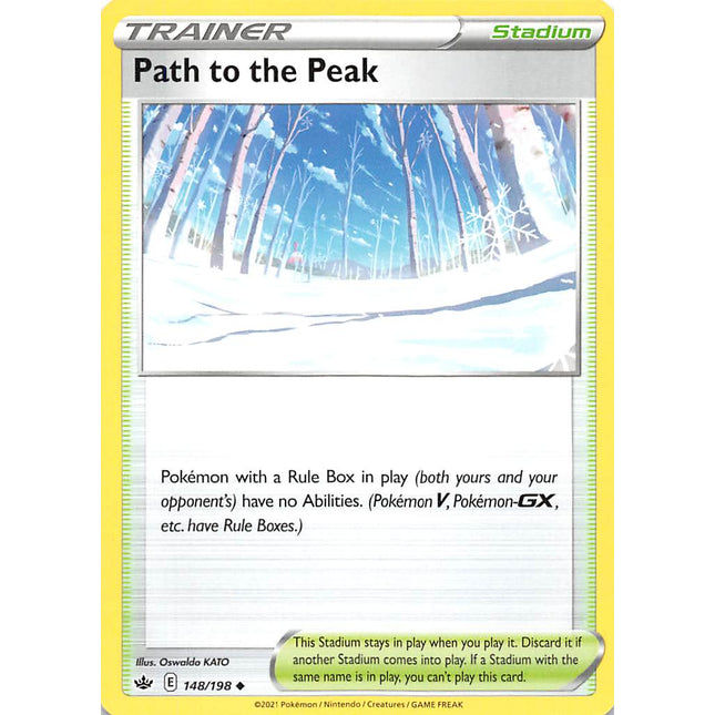 Path to the Peak  (148/198) [Sword & Shield: Chilling Reign]