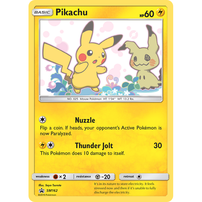 Pikachu (SM162) [Sun & Moon: Black Star Promos]