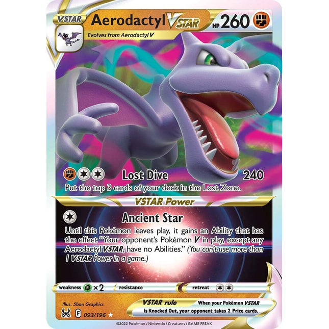 Aerodactyl VSTAR (093/196) [Sword & Shield: Lost Origin]