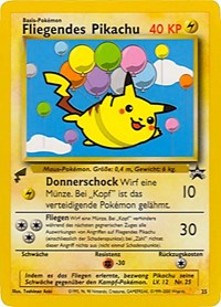 Pikachu (25) (Flying) [Pikachu World Collection Promos]