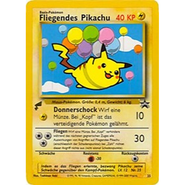 Pikachu (25) (Flying) [Pikachu World Collection Promos]