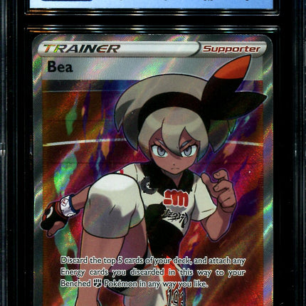 Bea - 180/185 - CGC 8.5 - Full Art - Vivid Voltage - Pokemon - 28264