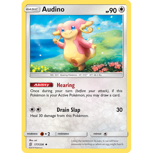 Audino (177/236) [Sun & Moon: Unified Minds]