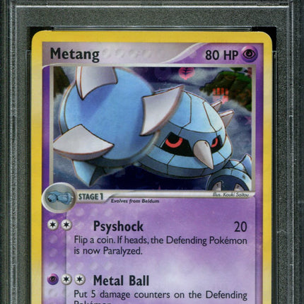 Metang - 43/101 - PSA 9 - Reverse Holo - Hidden Legends - Pokemon - 65005