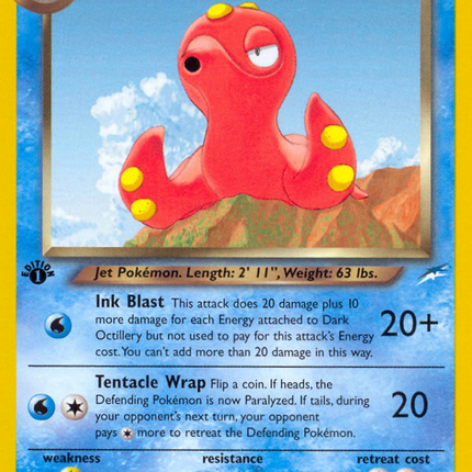 Dark Octillery (62/105) [Neo Destiny 1st Edition]