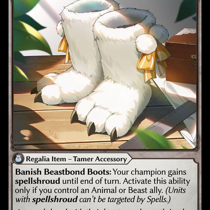 Beastbond Boots - DOA 1st EN-023 - Uncommon - Near Mint - Foil - Grand Archive TCG