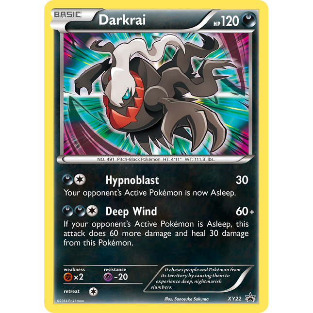 Darkrai (XY22) [XY: Black Star Promos]
