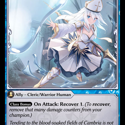 Benevolent Battle Priest - DOA 1st EN-161 - Uncommon - Near Mint - Non-Foil - Grand Archive TCG