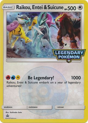 Raikou, Entei & Suicune (Jumbo Card) [Miscellaneous Cards & Products]