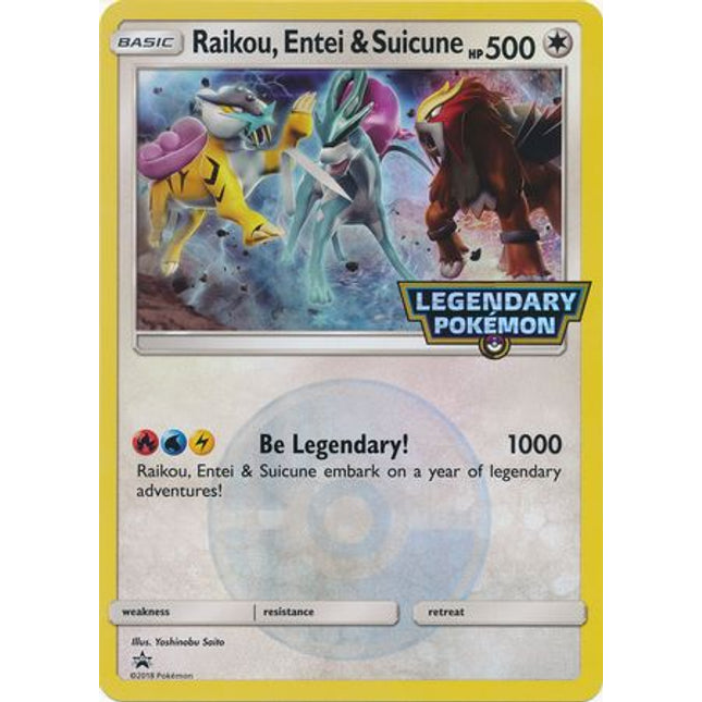 Raikou, Entei & Suicune (Jumbo Card) [Miscellaneous Cards & Products]