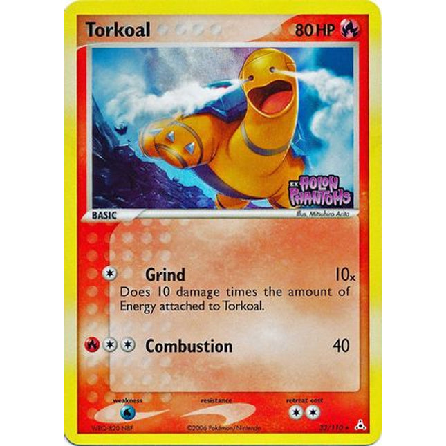 Torkoal (33/110) (Stamped) [EX: Holon Phantoms]