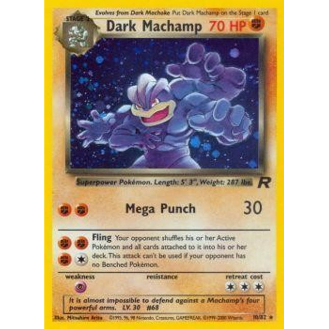 Dark Machamp (10/82) [Team Rocket]