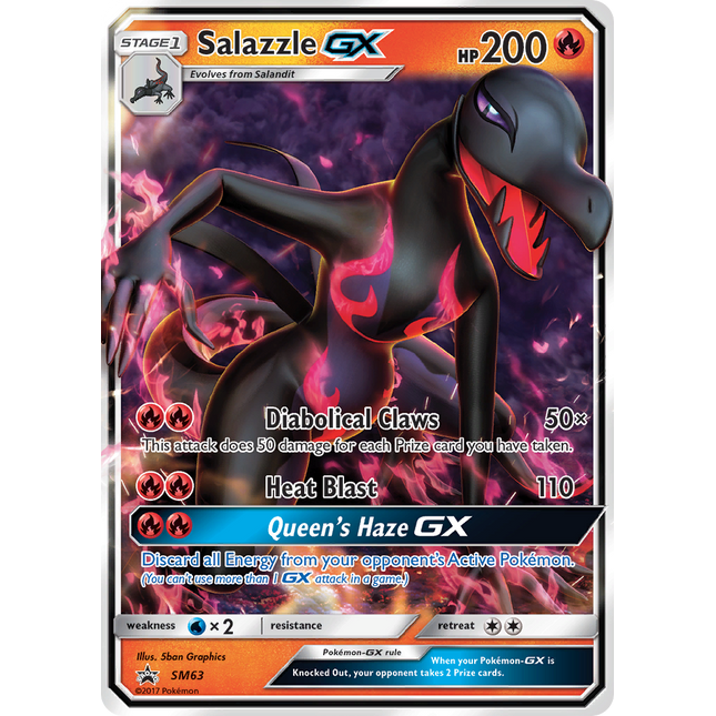 Salazzle-GX [SM Black Star Promos]