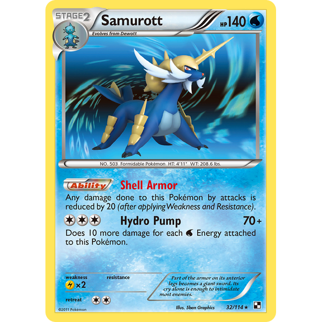 Samurott [Black & White]