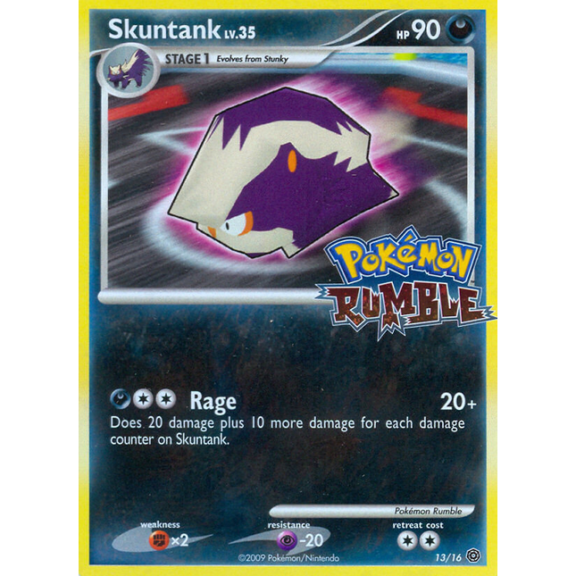 Skuntank (13/16) [Pokémon Rumble]