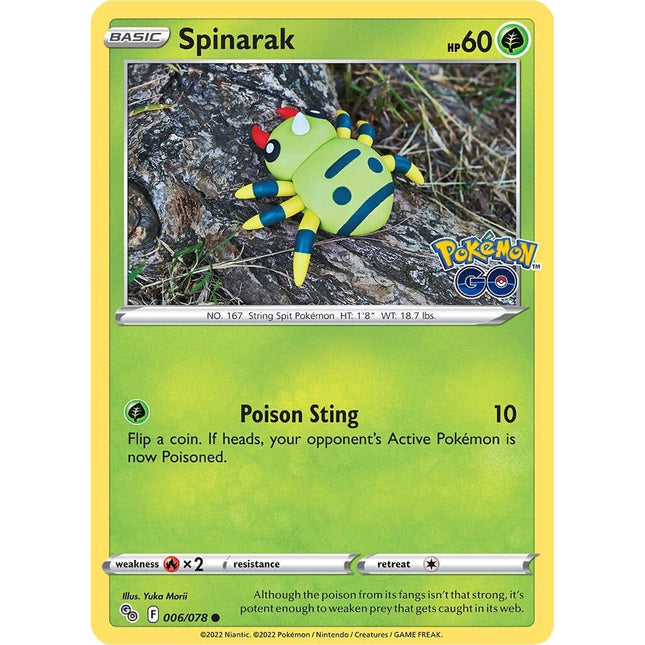 Spinarak (006/078) [Pokémon GO]