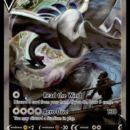 Lugia V - 186/195 - NM - Alt Art - Silver Tempest - Pokemon - A6-66