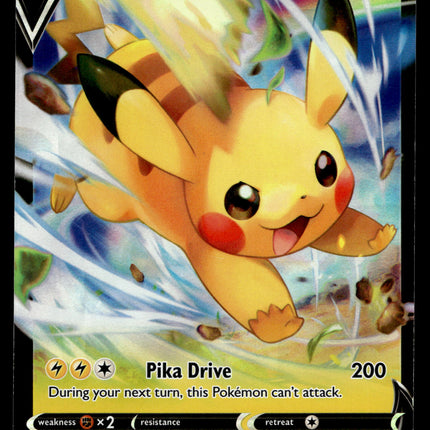 Pikachu V - SWSH285 - NM - Ultra Rare - Promo - Pokemon - A9-45