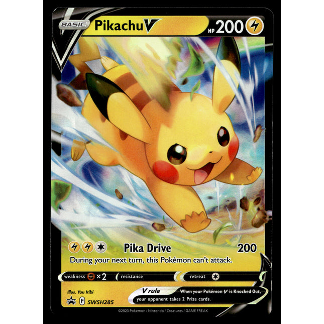 Pikachu V - SWSH285 - NM - Ultra Rare - Promo - Pokemon - A9-45