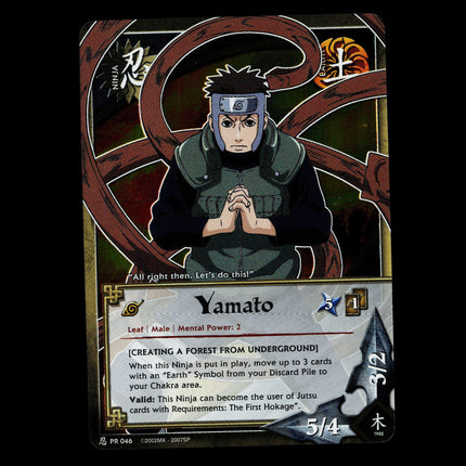 Yamato - PR 046 - NM - Foil - Promo - Naruto CCG - E1-64