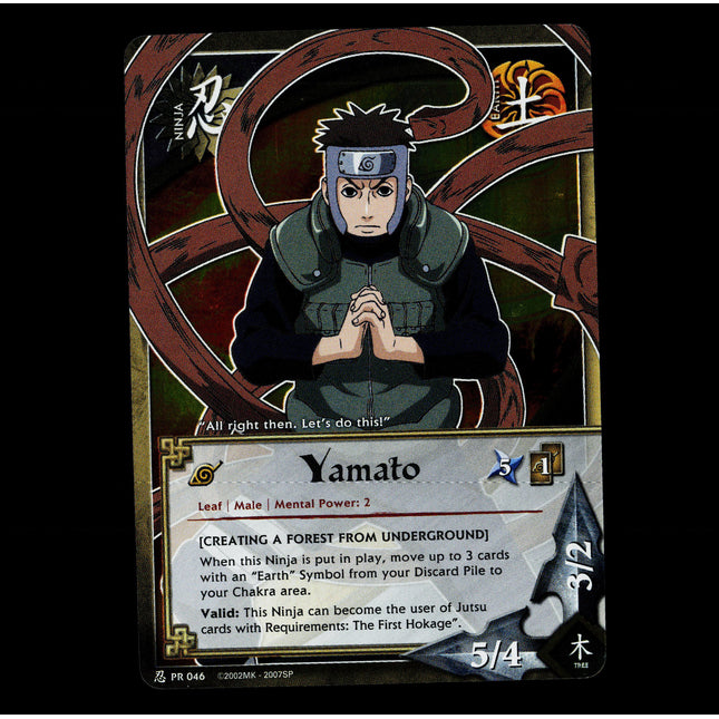 Yamato - PR 046 - NM - Foil - Promo - Naruto CCG - E1-64