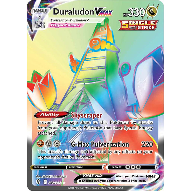 Duraludon VMAX (219/203) [Sword & Shield: Evolving Skies]
