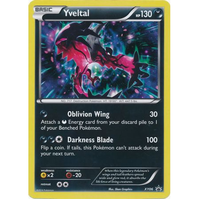 Yveltal (XY06) (Jumbo Card) [XY: Black Star Promos]