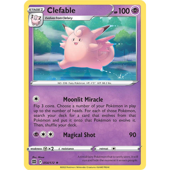 Clefable (054/172) [Sword & Shield: Brilliant Stars]