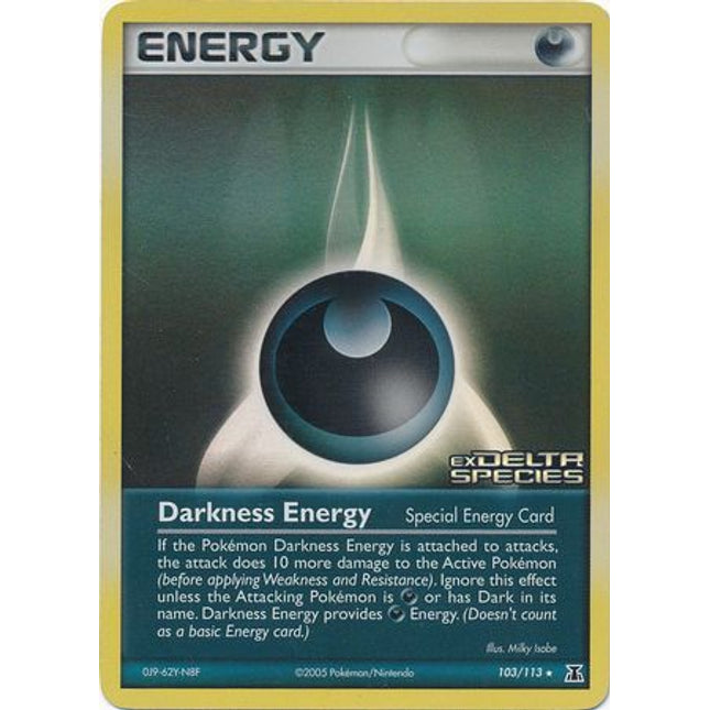 Darkness Energy (103/113) (Stamped) [EX: Delta Species]